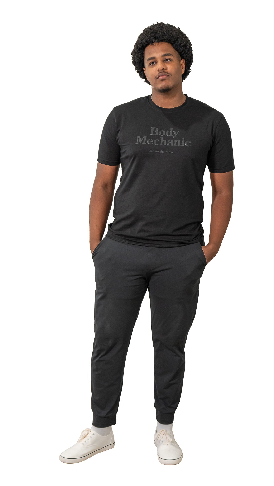 Black Tee Shirt Round Neck