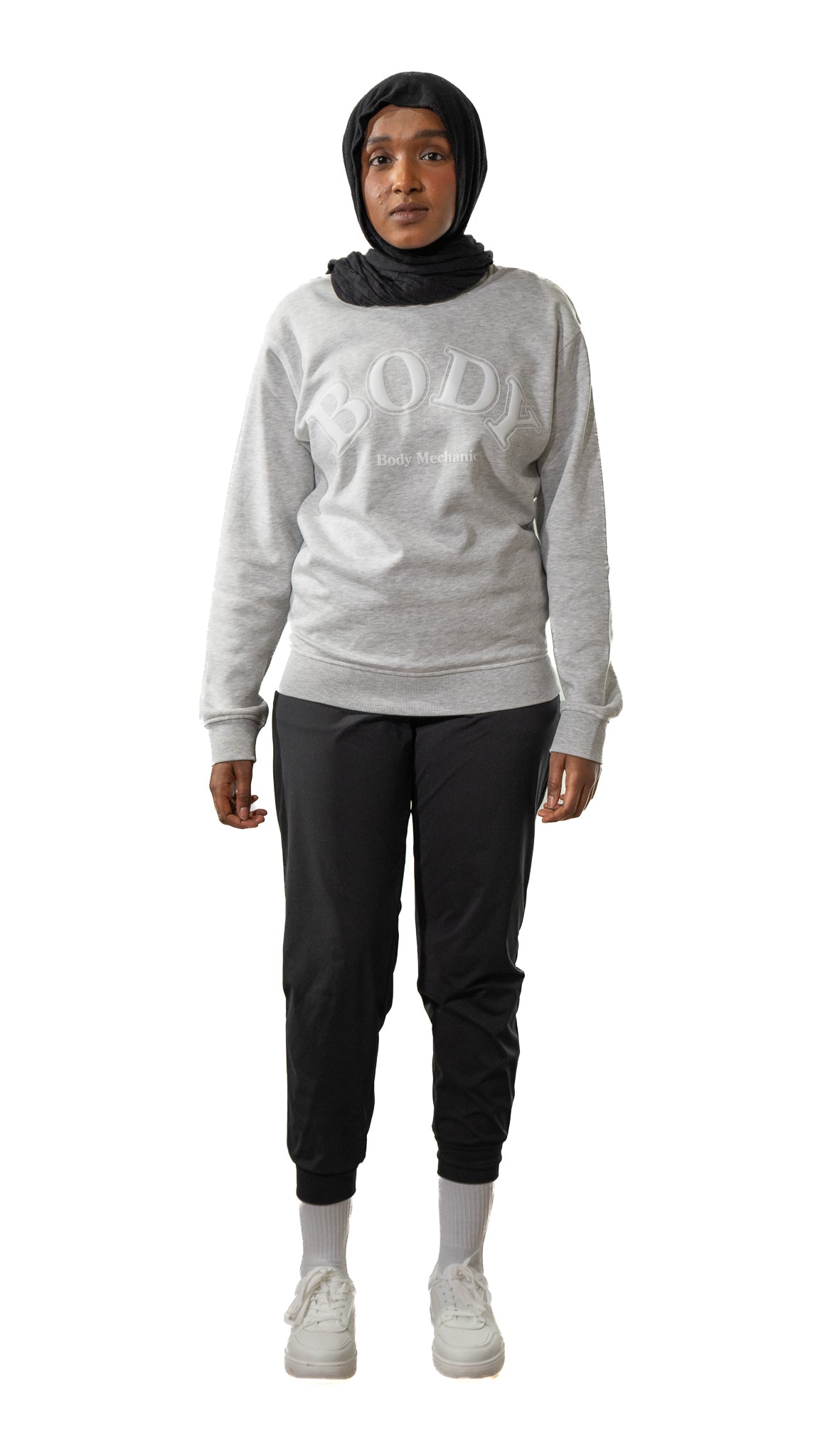 Grey Body Name Sweatshirt